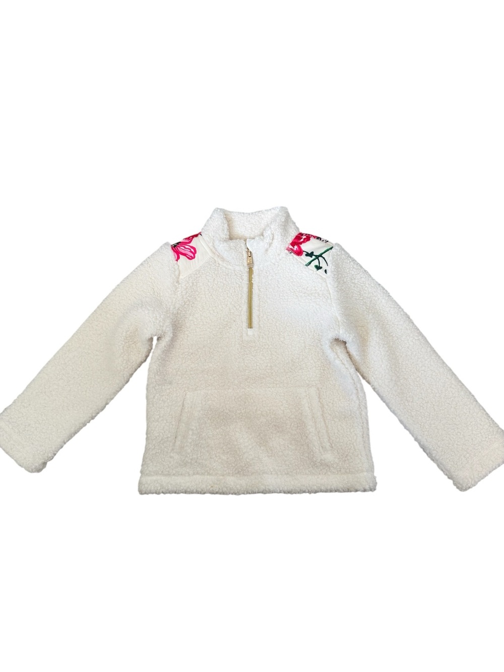 Girls Mini Wallen Half-Zip Sherpa MEDIUM (6/7)